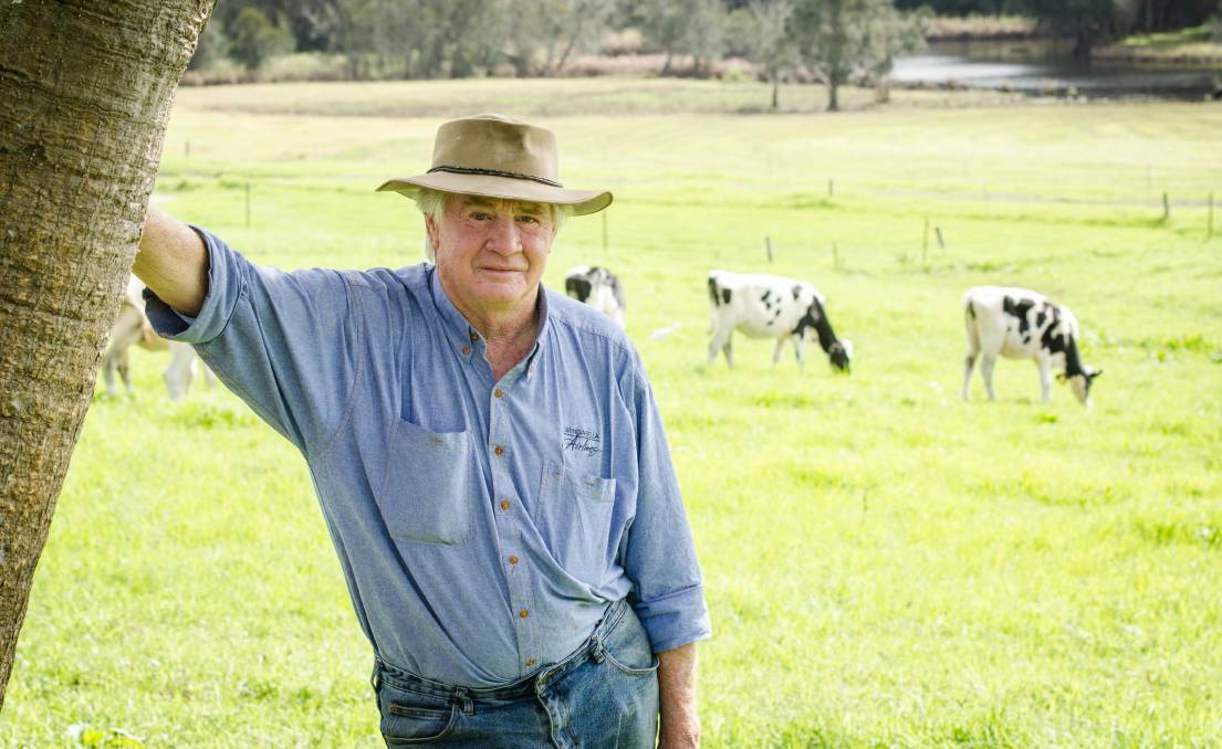 Retired Jamberoo dairy farmer and Mayor Mark Honey.