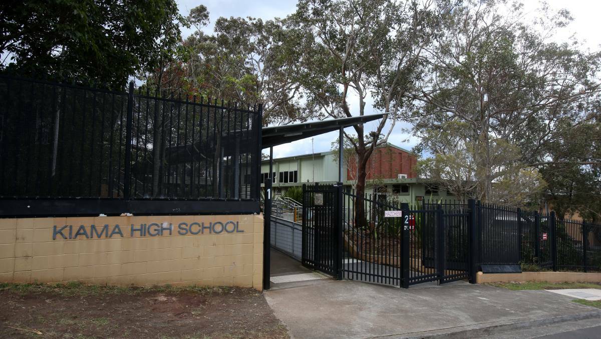 Schools in the Gilmore electorate, such as Kiama High School, stand to receive an extra $21 million in funding in the first three years of Labor Government, according to NSWTF acting president Henry Rajendra. Picture: Robert Peet