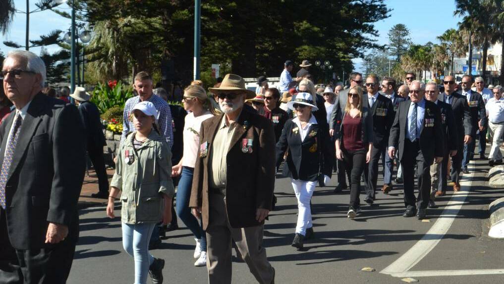MARCH PLANNED: Depending on the COVID-19 status, Kiama/Jamberoo RSL Sub-Branch are planning to conduct Anzac Day services this year.