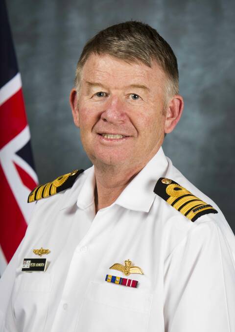 Captain Peter Ashworth OAM.
