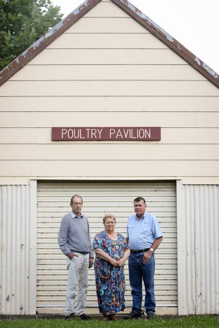 Committee members Ray Connelly, secretary Marilyn Connelly and president Shaun McParland are proud  Albion Park Show has been going since 1887. Picture: Adam McLean