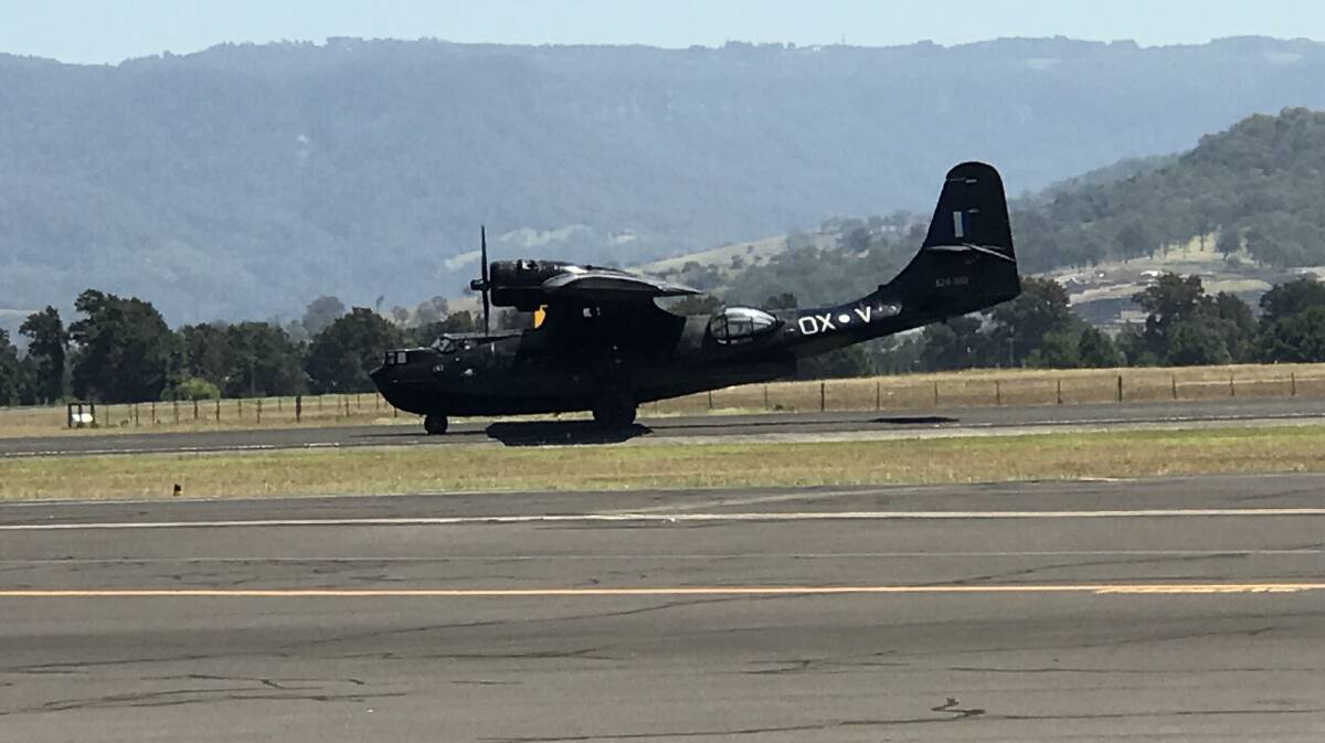 Catalina back home and flying at its HARS base in Albion Park