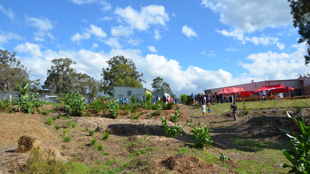 Albion Park High School opens new living permaculture garden