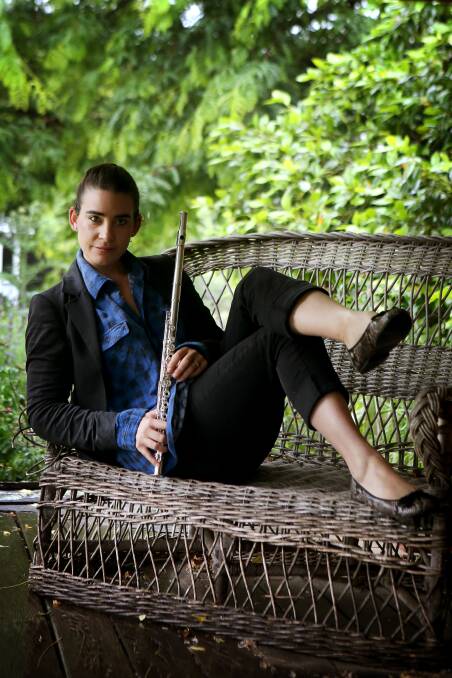 WORLD-RENOWNED: Kiama-born flautist Ana de la Vega has returned to Australia for a visit. Picture: SYLVIA LIBER