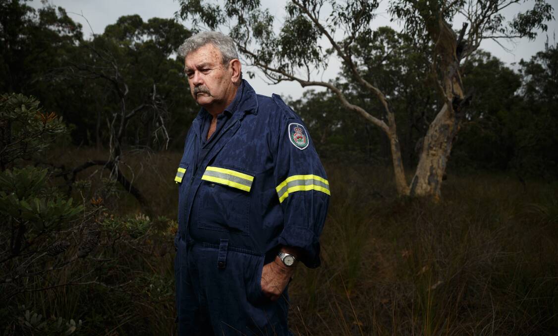Warning: Hunter man and former RFS fire investigator Rick Miller. He has told the NSW Independent Bushfire Inquiry that the current state system of bushfire investigation is failing. Picture: Max Mason-Hubers. 