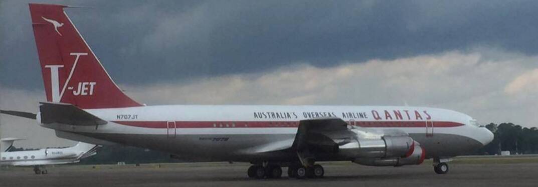 John Travolta donates his Boeing 707 to HARS in Albion Park