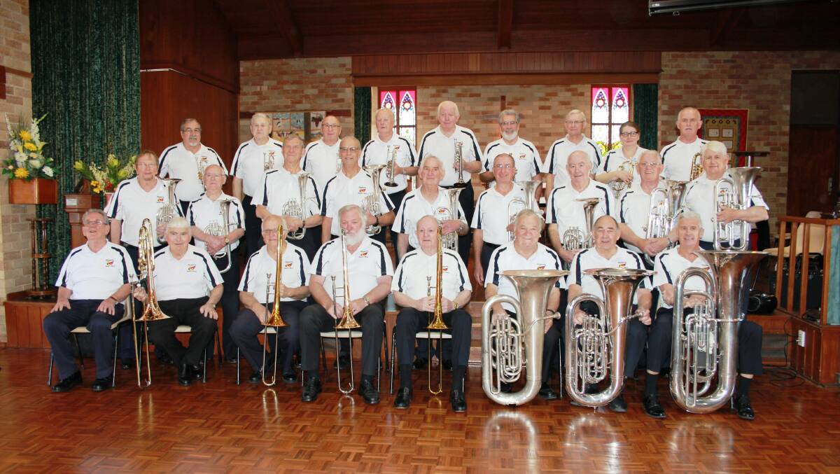 The Senior Brass Band. Image supplied.