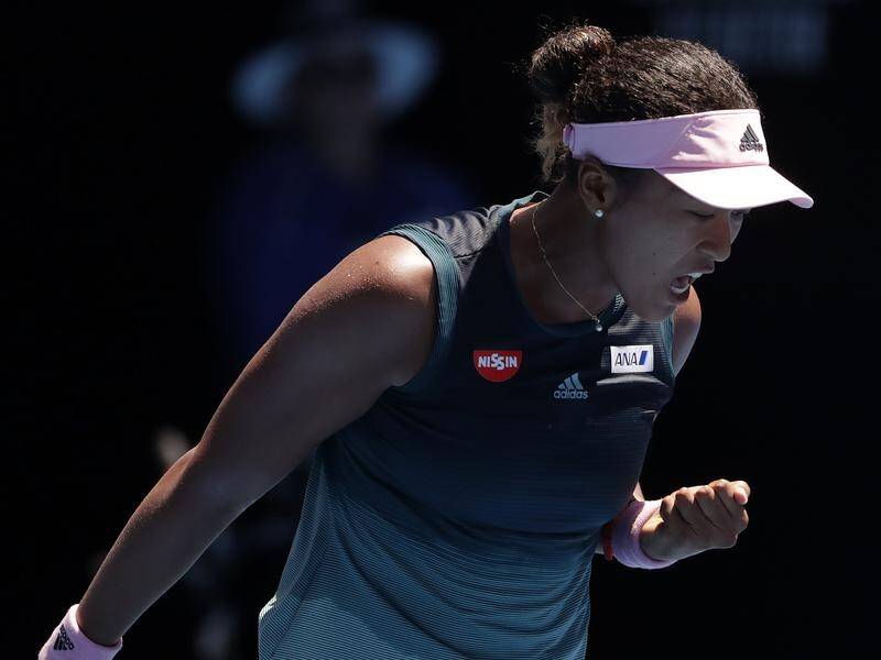 Naomi Osaka has reached the Australian Open quarter-finals for the first time.