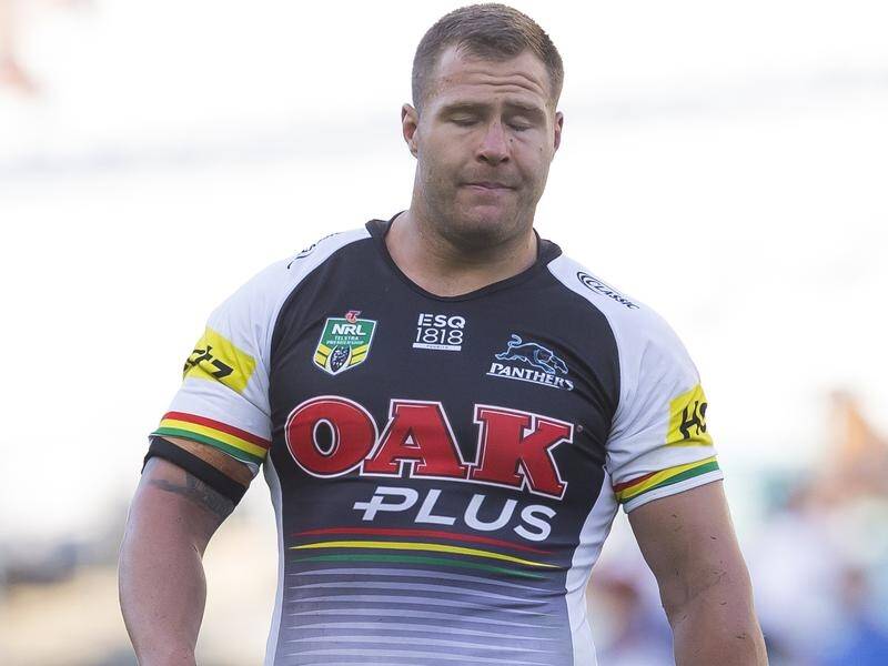 Panther Trent Merrin has had only limited time on the field this season.