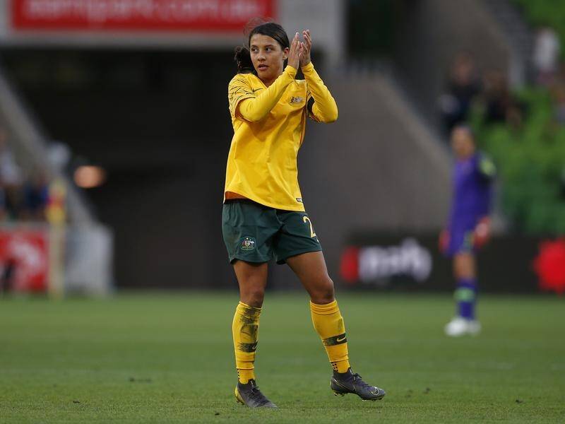 Matildas' star Sam Kerr has spoken about rebuilding her strained relationship with her brother.