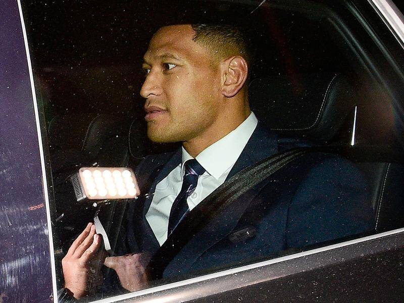Israel Folau's GoFundMe page has been pulled down by the website.