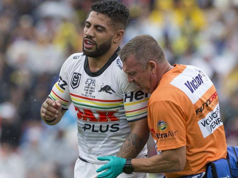 Penrith star Hame Sele could be out for eight weeks after being injured in round one of the NRL.
