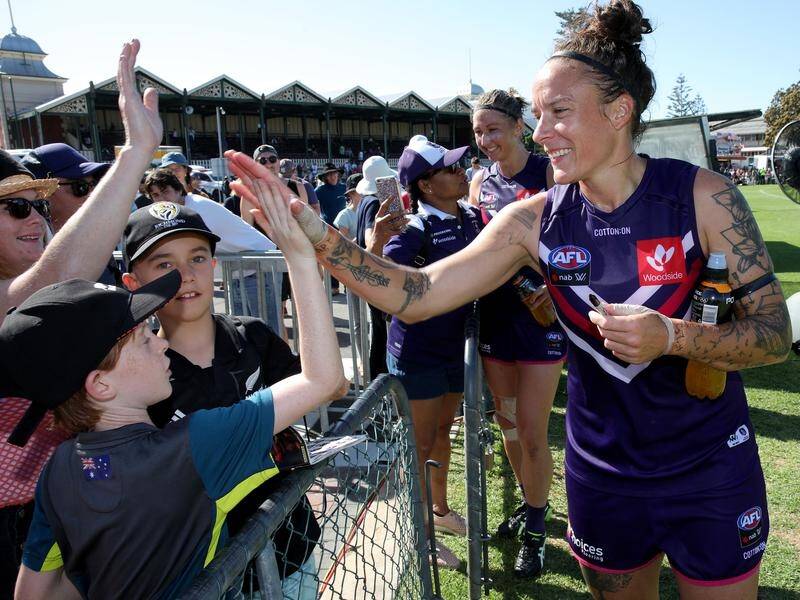 The Dockers will be strong favourites in the first AFLW derby with West Coast.