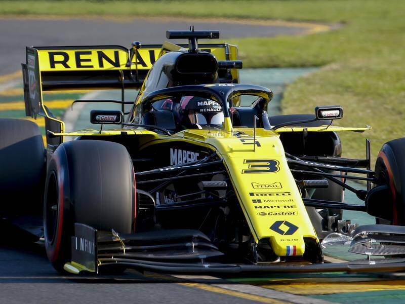 Daniel Ricciardo will start 12th on the grid for his home Grand Prix in Melbourne on Sunday.