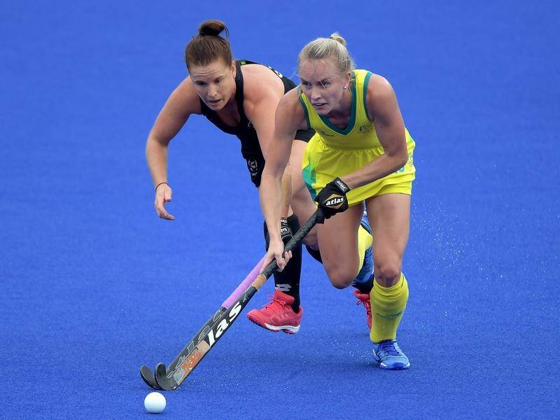 Jane Claxton says Australia won't be complacent during their Tokyo Olympics qualifier with Russia.
