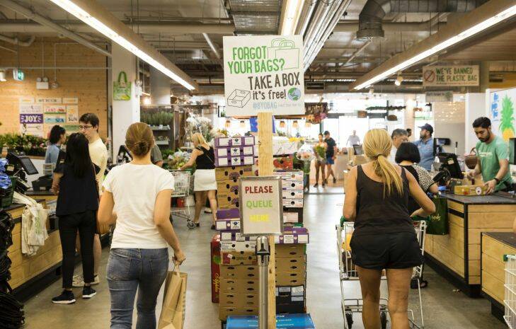 Harris Farm is the first of the major retailers going plastic bag-free at the registers, after Coles, Woolies and others announced they would be going plastic free mid-2018. 