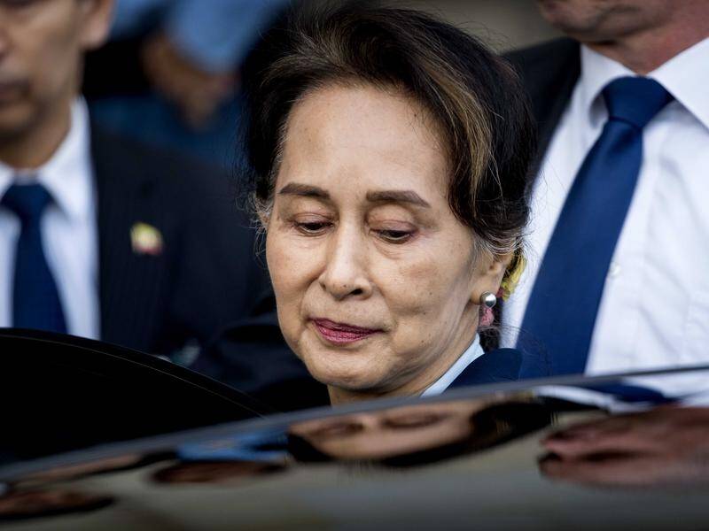 Aung San Suu Kyi says she has reluctantly opened a Facebook account because of COVID-19.