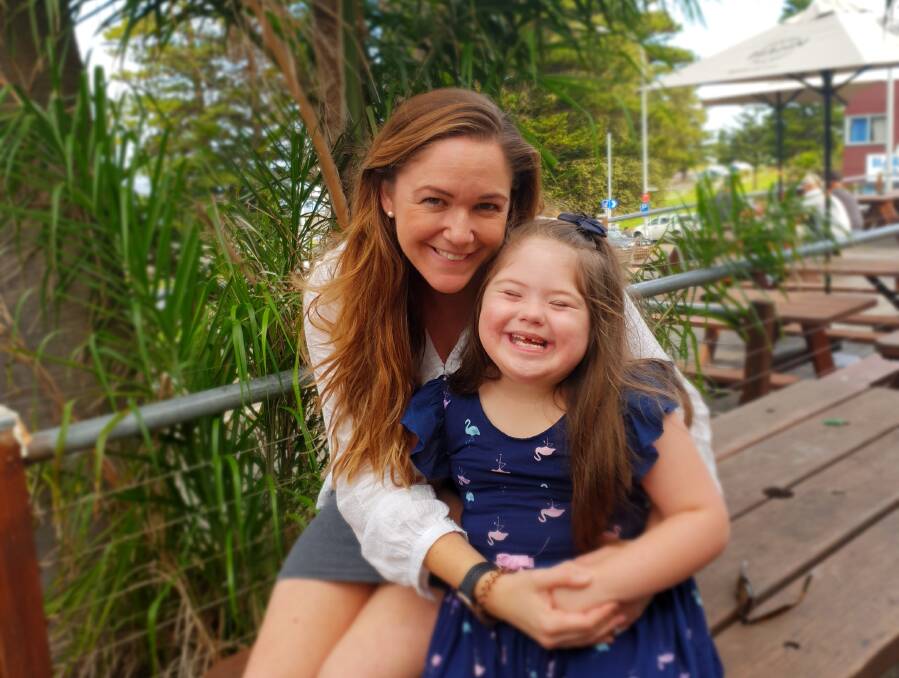 Happy hands: A hand washing song Jade Tonta has been singing to her daughter Lulu, 5, is creating awareness ahead of World Hand Hygiene Day.
