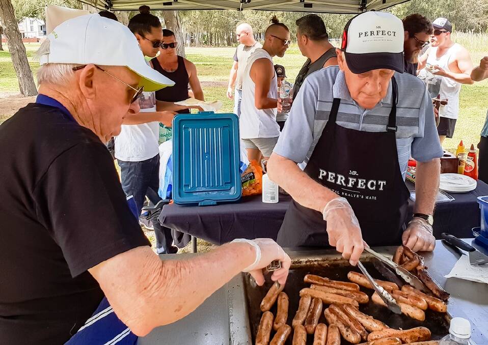 Mental Health Mates: Mr Perfect BBQ are presently being held in 30 communities around Australia to help men feel less isolated with mental health.
