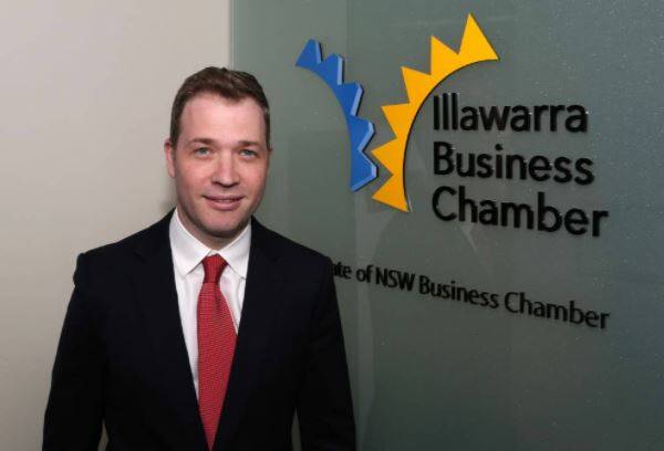 Illawarra Business Chamber executive director Adam Zarth 