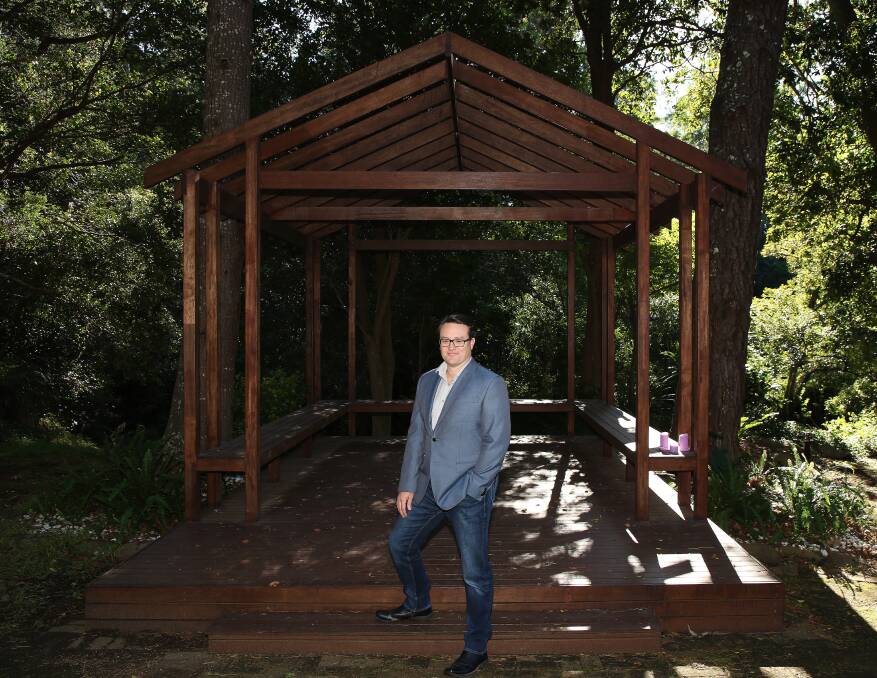 New era: Tourism Property director Matt Davidson returns to the site of his own wedding after selling Jamberoo Resort to a new owner.