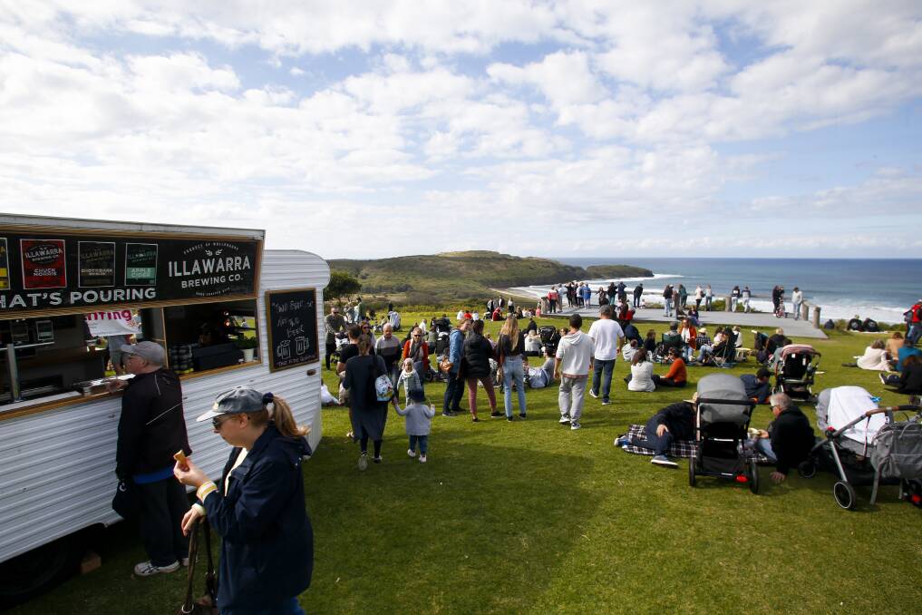 ROOM WITH A VIEW: The popular market at Killalea State Park is set to return this weekend. Picture: Anna Warr. 