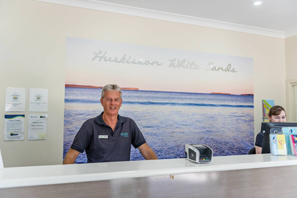 Operators of the White Sands Holiday Haven park in Huskisson. Photo: supplied.