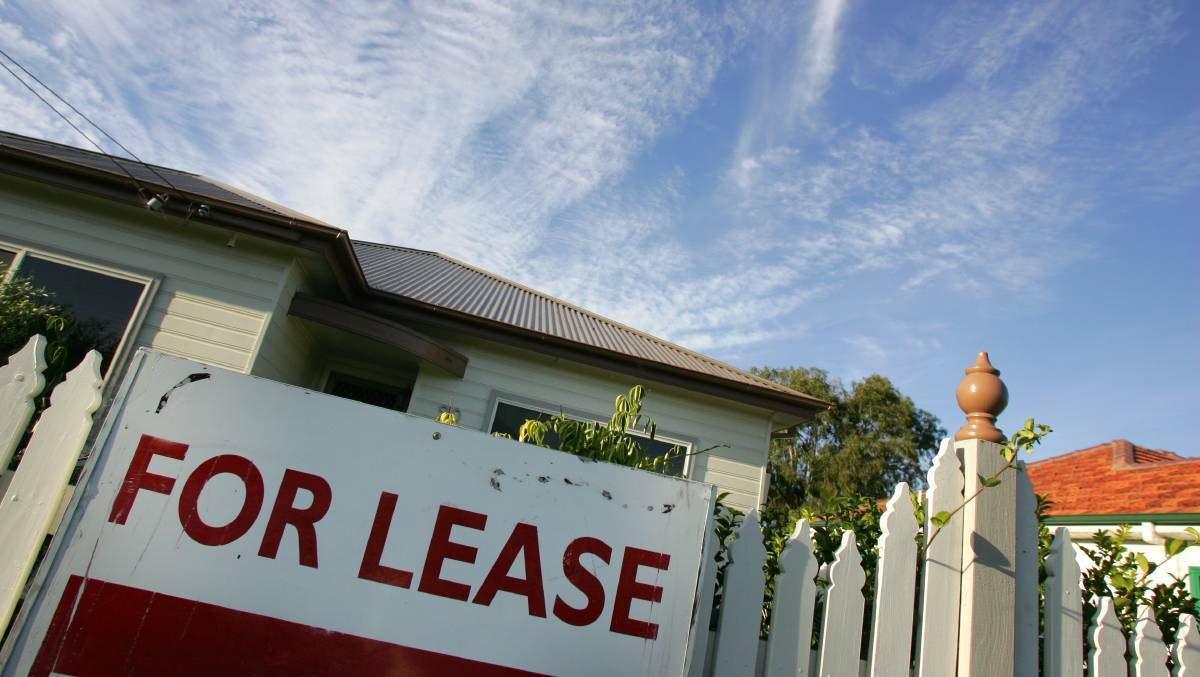 GOING UP: Most South Coast locations experienced an increase in rental costs during the past year. Photo: FILE