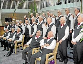 Kiama Men?s Probus Choir who are celebrating 25 years. Picture: GEOFF COLE  P1050037a.jpg